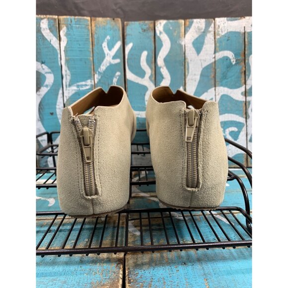 VOLATILE Women's Gainsbourg Wedge Sandal Size 11 Tan Suede MSRP 89.99 - Picture 6 of 11